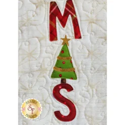 A Year In Words Wall Hangings - Christmas - December - Kit -Fabric Hub Christmas Store pid 66729 ayearinwordswh december secondaryimage2