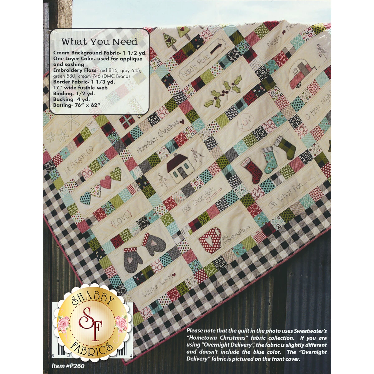 Hometown Christmas Quilt Pattern 7 Hometown Christmas Quilt Pattern - Image 5