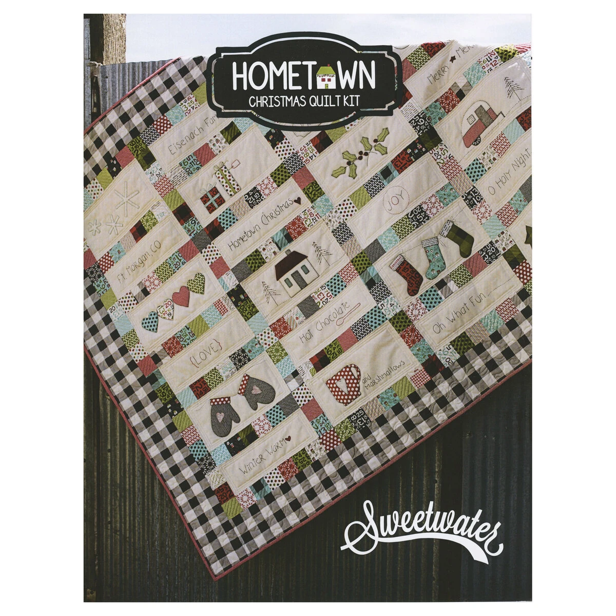 Hometown Christmas Quilt Pattern 3 Hometown Christmas Quilt Pattern